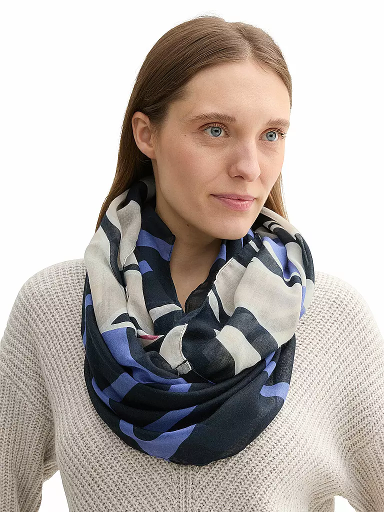 TOM TAILOR Schal - Loop blau