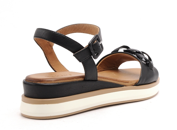 Inuovo nu pieds plats femme 113064 noir