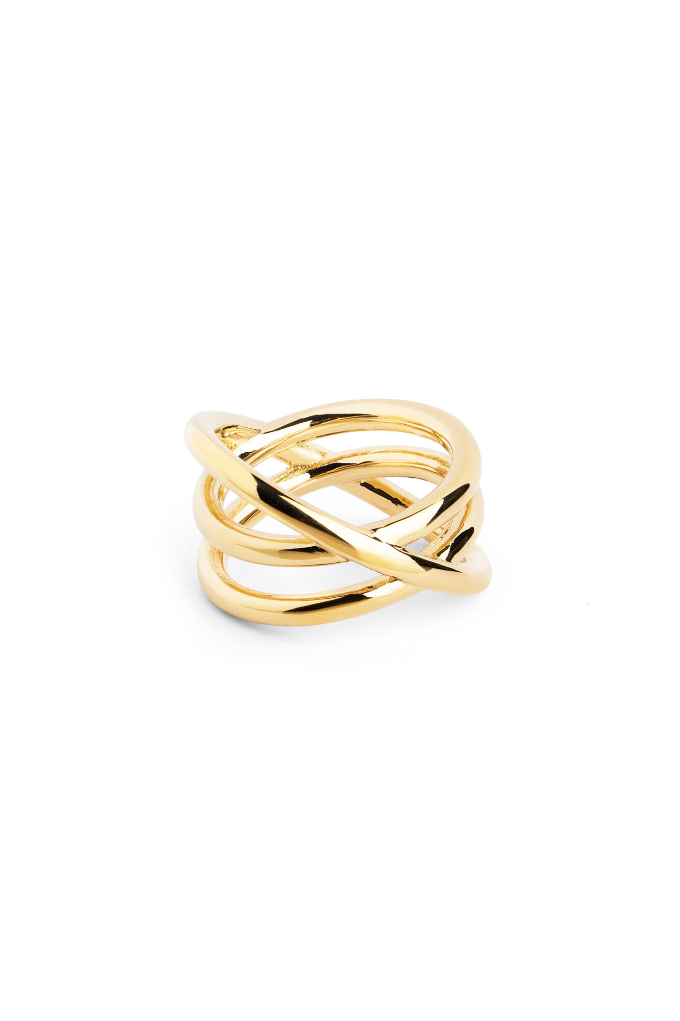 Anel de Ouro Trinity