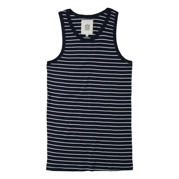 Hemen Biarritz Marcel Gari Marin Coton Bio | Bleu marine