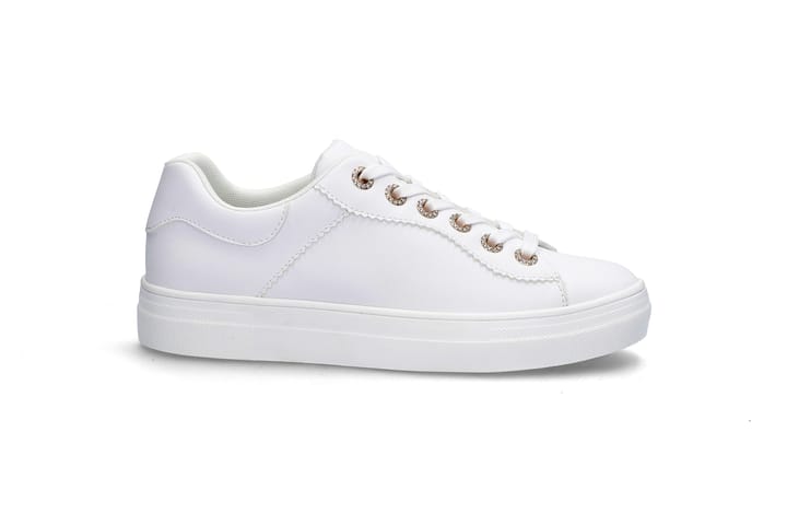 Hvite sneakers