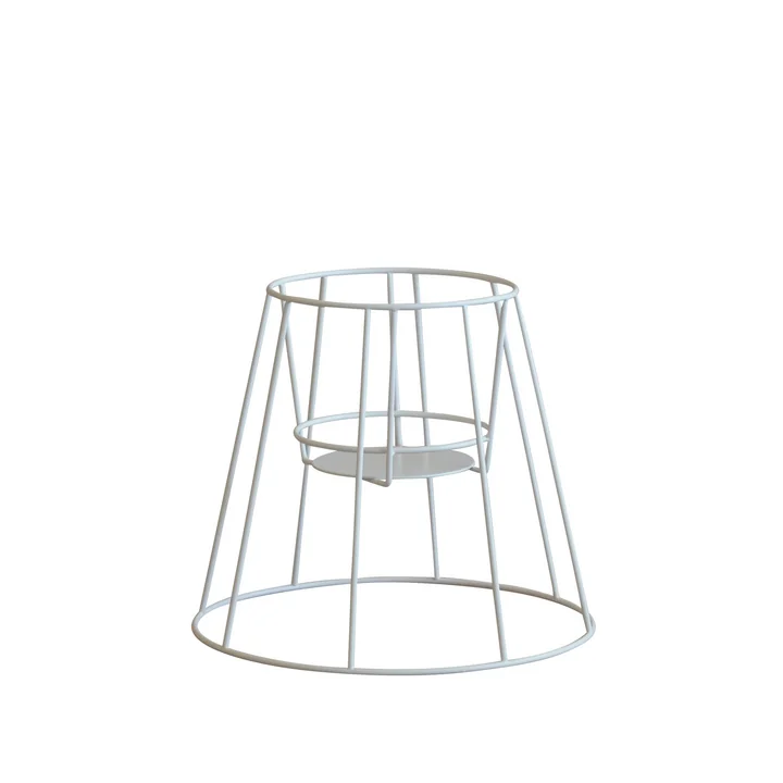 OK Design - Cibele Blumentopfständer H 30 cm, white