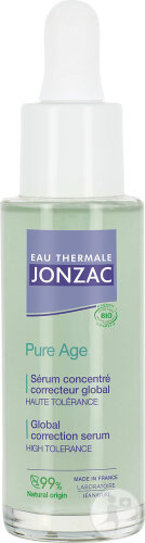 Eau Thermale Jonzac Pure Age Sérum Concentré Correcteur Global Bio 30ml