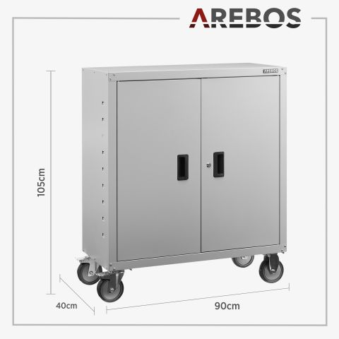 Aktenschrank mit Rollen 90cm