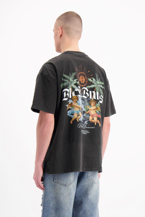 Black Bananas zwarte heren t-shirt