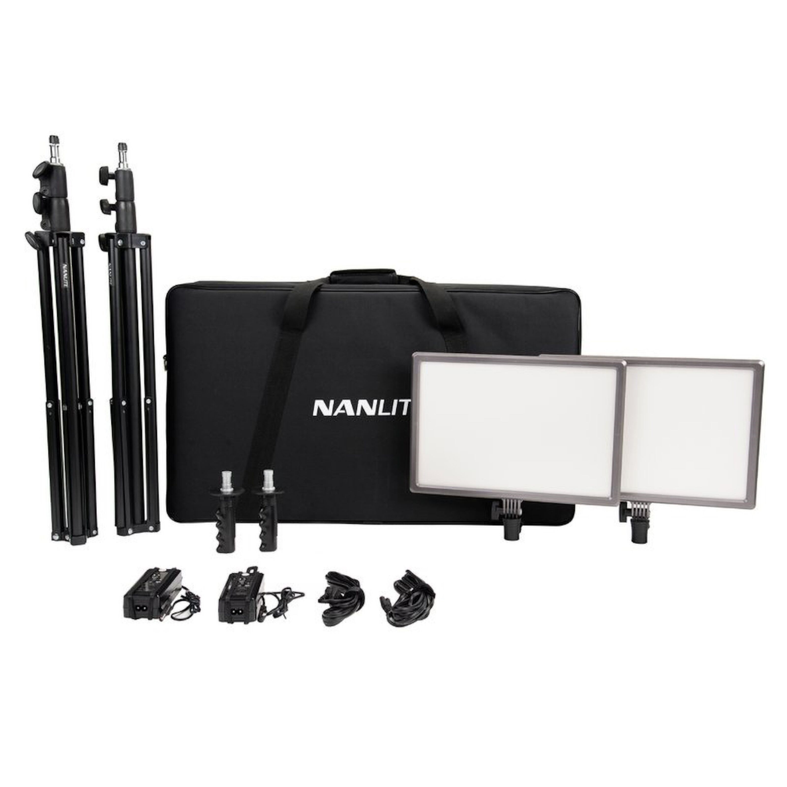 Nanlite LumiPad 25 LED-paneler med stativ 2-pk.