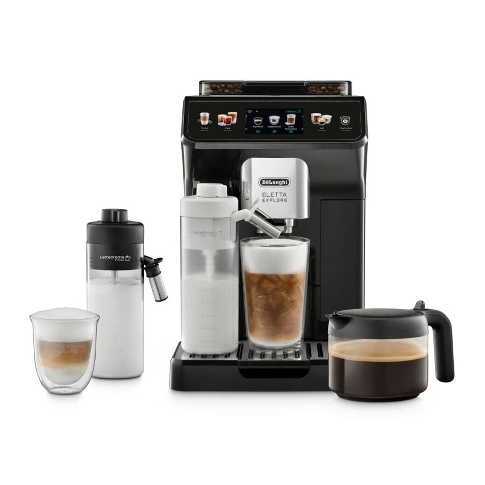 De’Longhi Eletta Explore Perfetto Kaffeevollautomat mit LatteCrema-Mil
