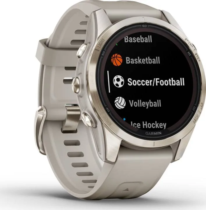 Garmin Fenix 7S Pro Sapphire Solar Edition Soft Gold