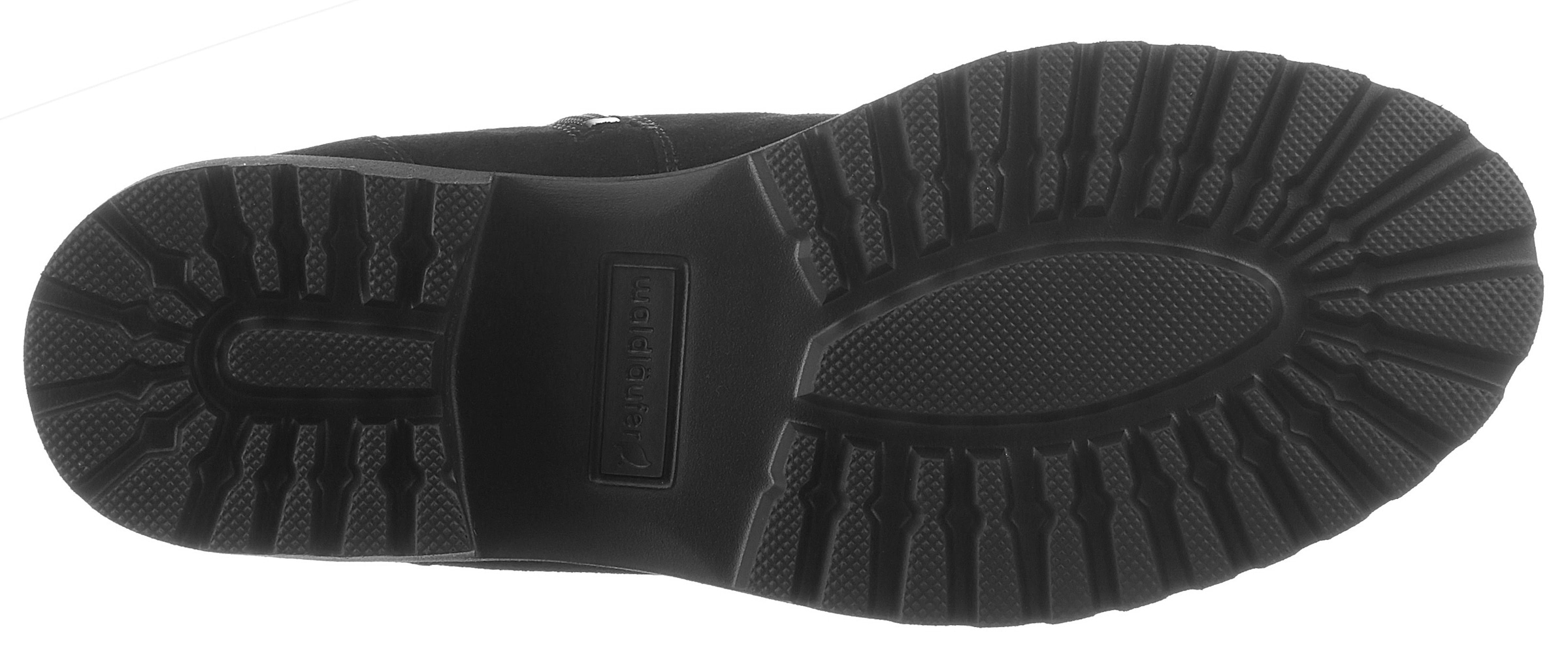 Waldläufer Schnürboots »H-LUISE«  , Stiefelette, Blockabsatz, in bequemer Schuhweite G (= weit)