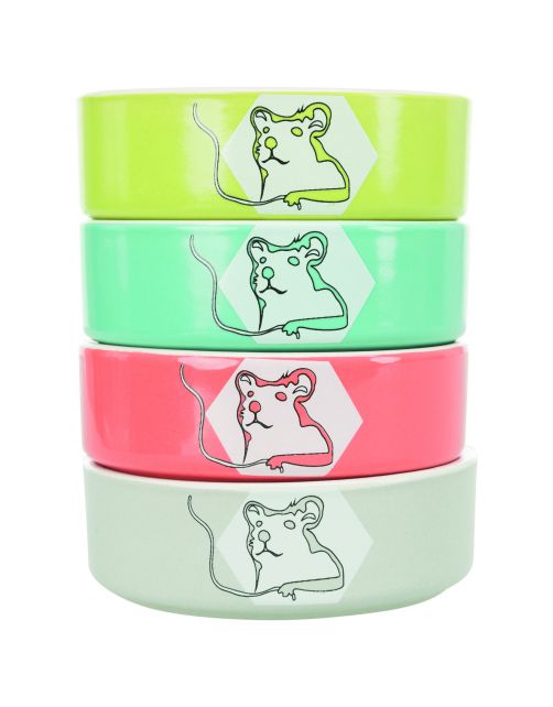 Trixie Voerbak Hamster Hello - Voerbak - ø8 cm 90 ml Assorti