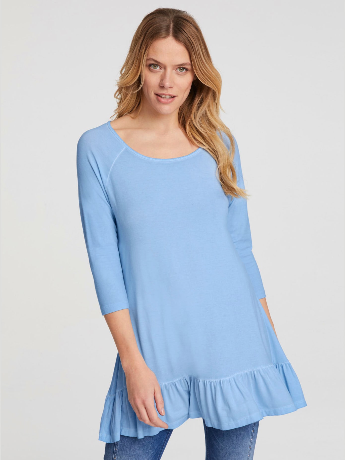Shirt longueur amovible