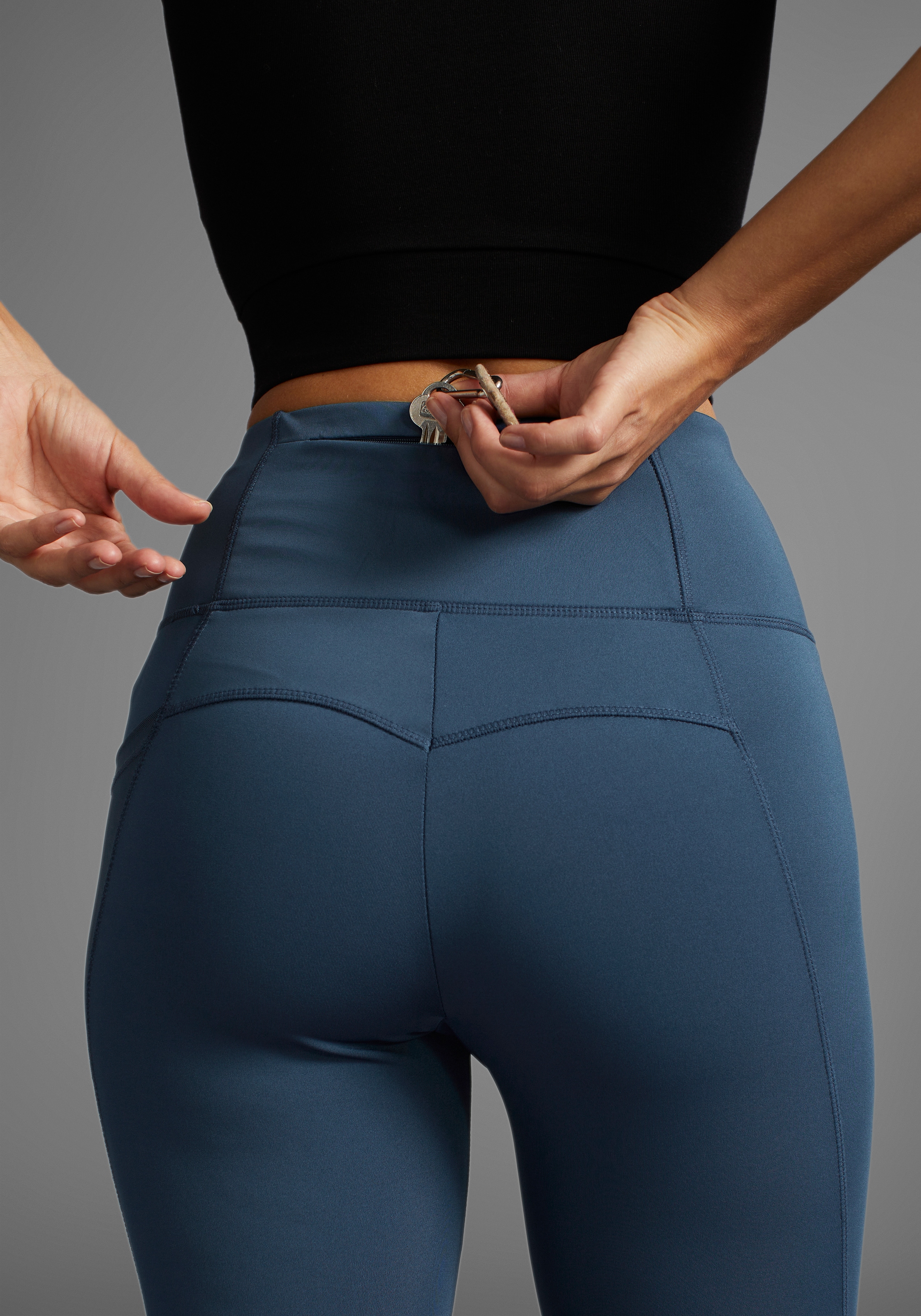 FAYN SPORTS Funktionshose »Push-up Lauf-Tights«  mit Taschen