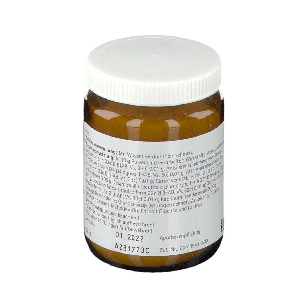 Bolus alba comp. Pulver