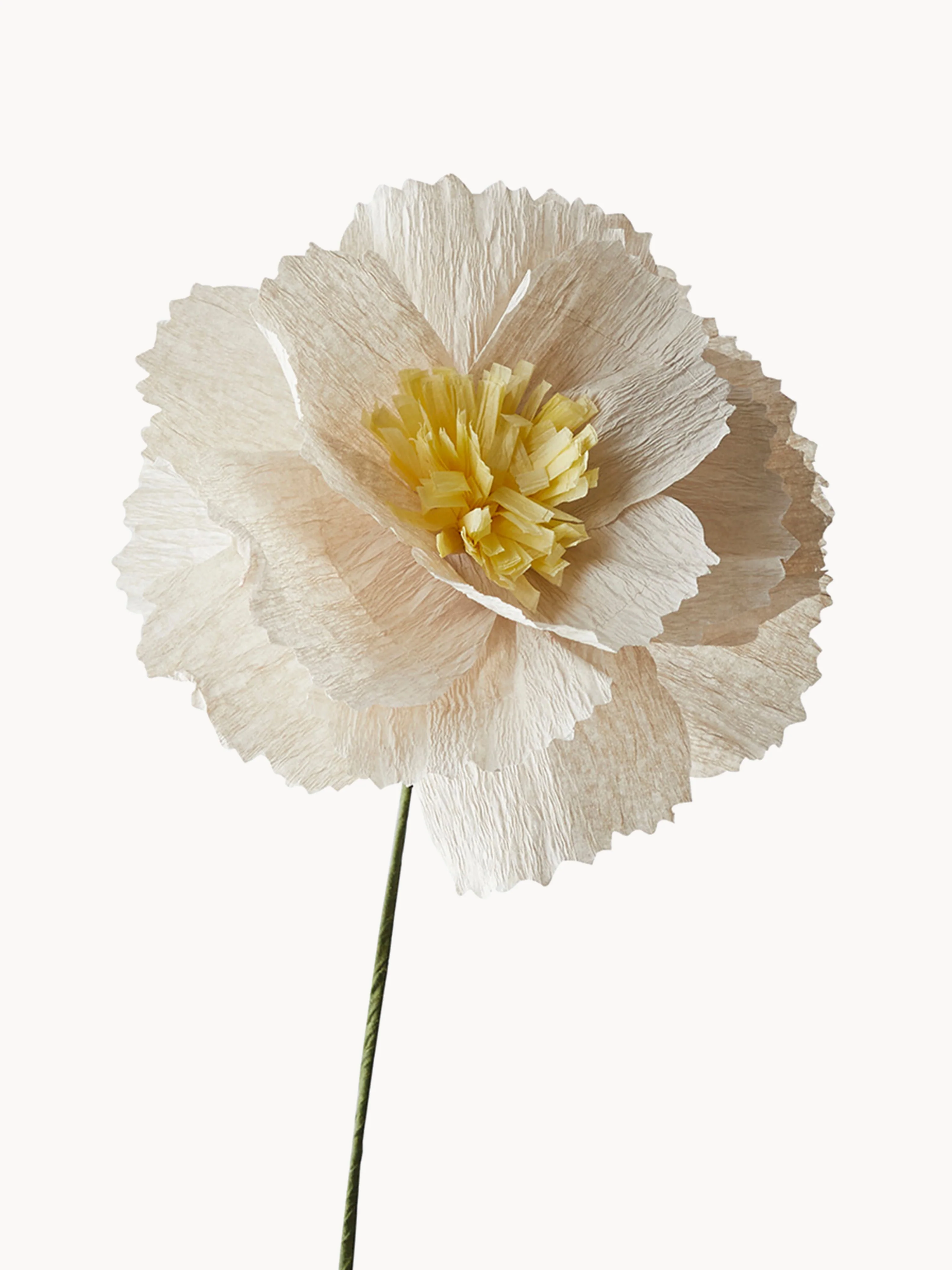 Handgemaakte kunstbloem Peony