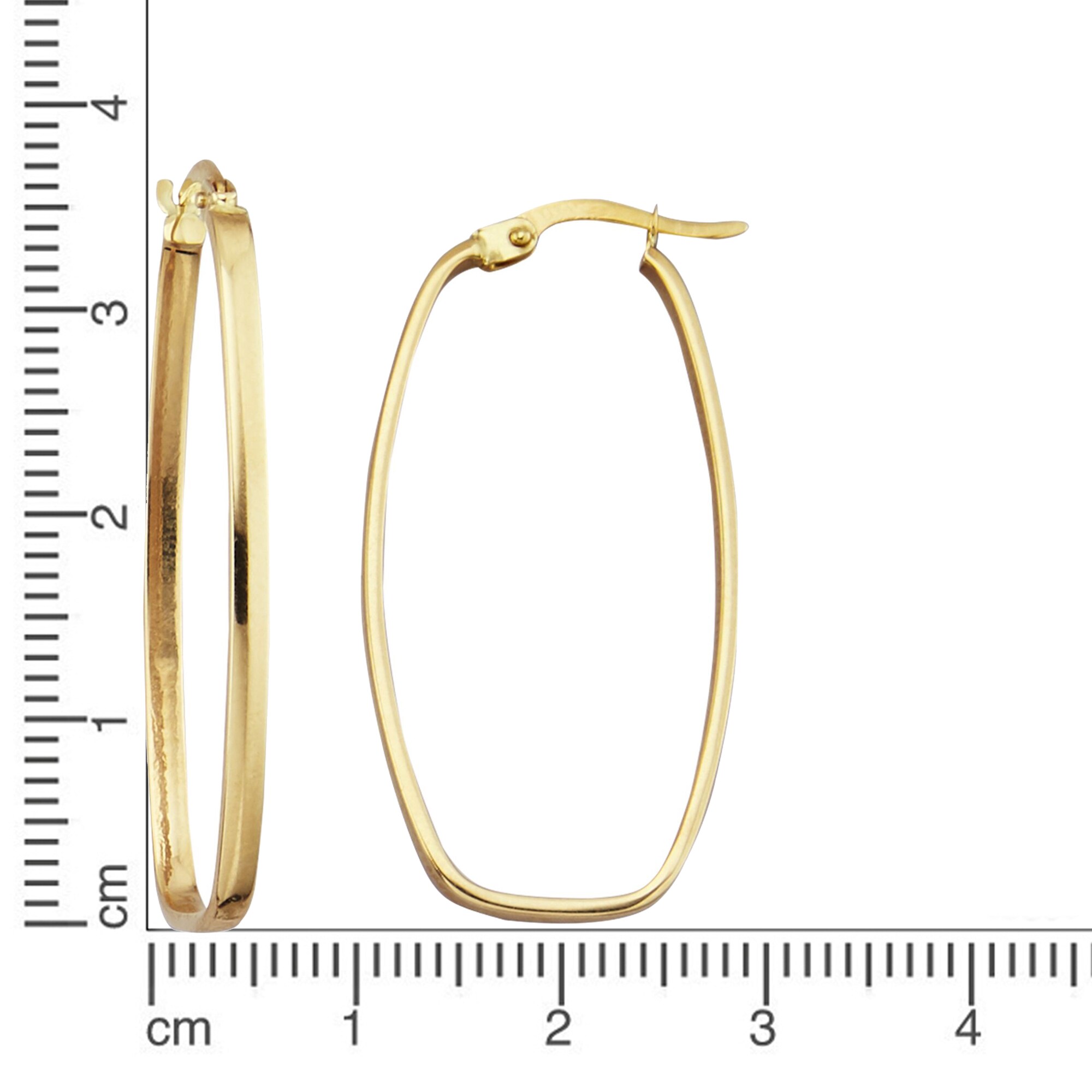 Celesta Gold Ohrringe Gold glanz