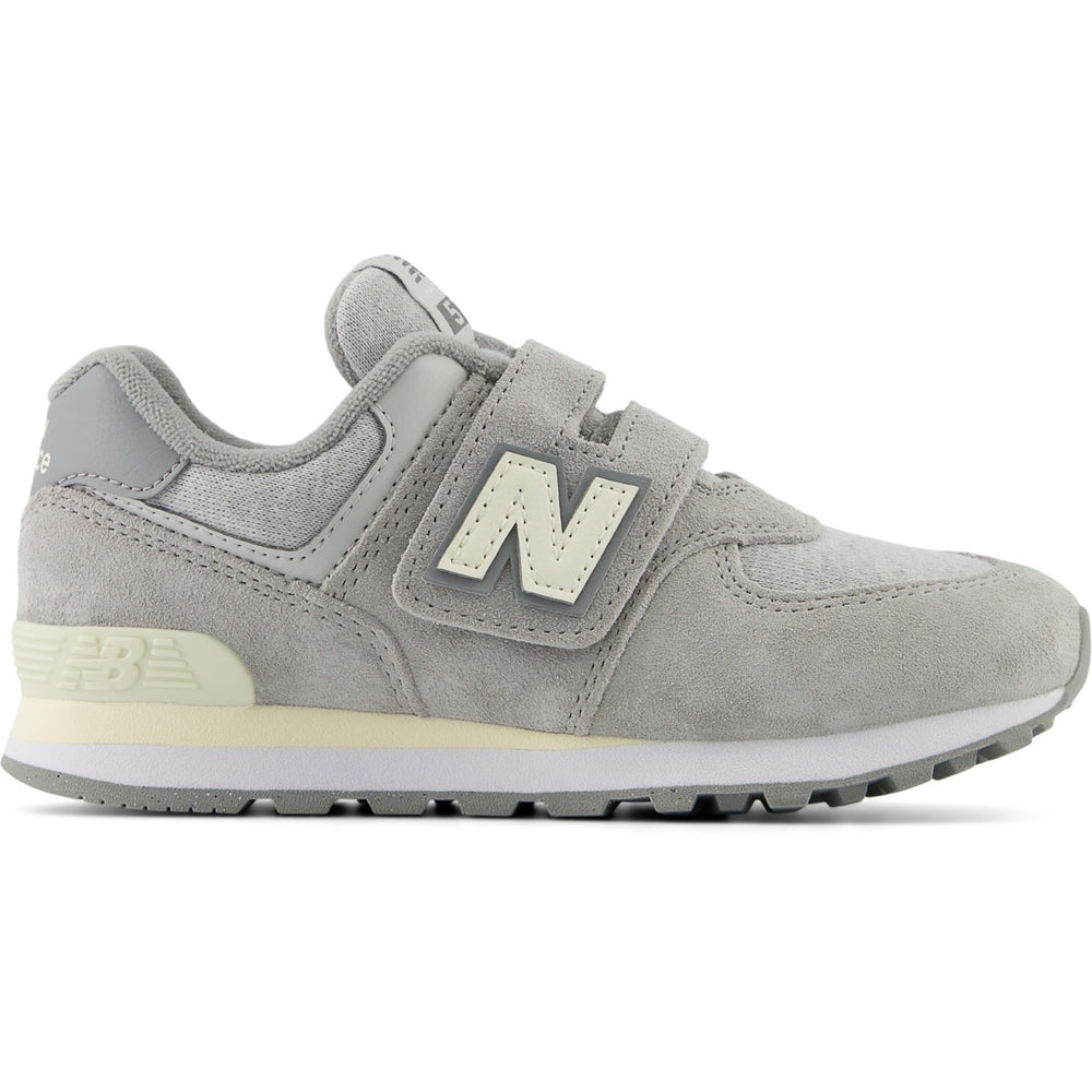 Køb New Balance 574 Kids Hook & Loop Sneakers Concrete