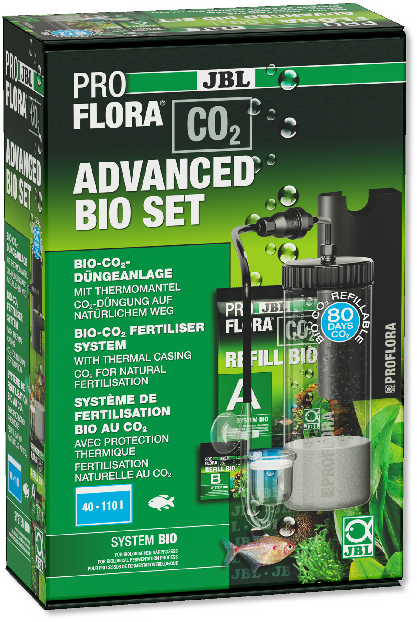 JBL Proflora Co2 Advanced Bio Set | CO2-installatie