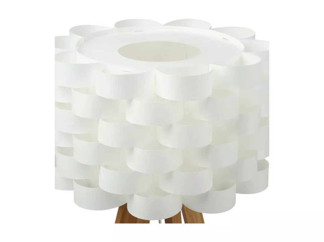 Lampadaire en Bambou D 50 x H 150 cm