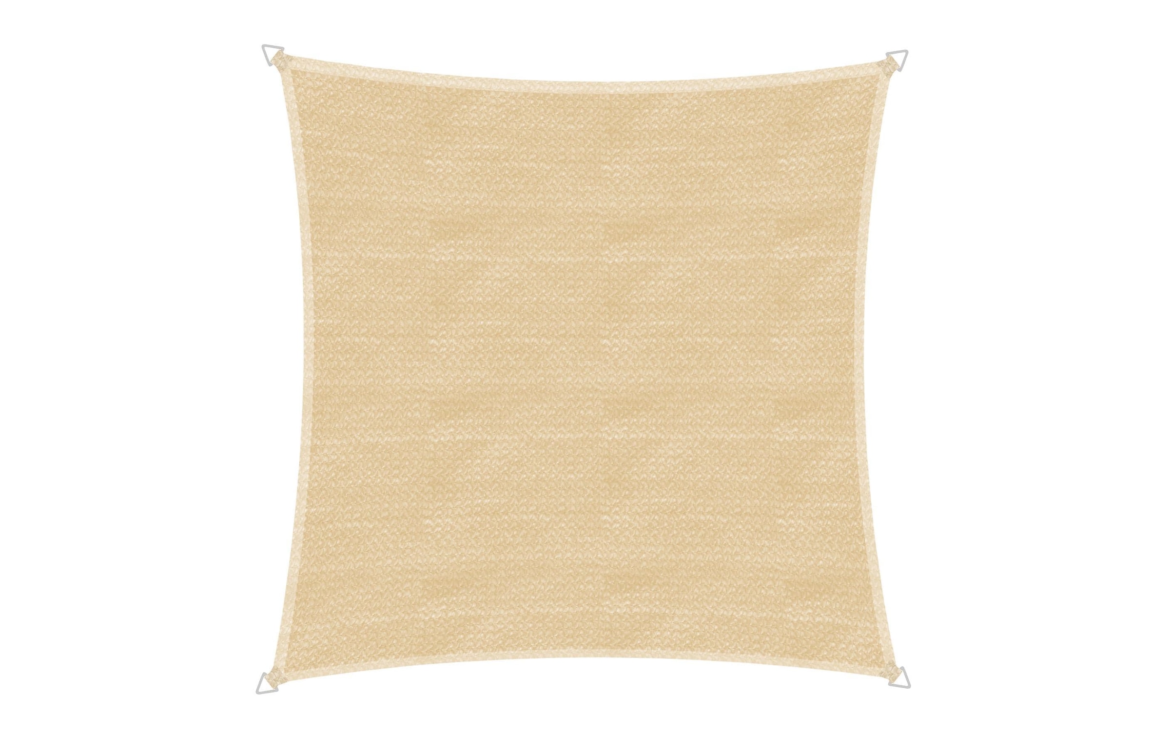 Windhager Sonnensegel »Sonnensegel champagner 4.0m, Quadratisch«