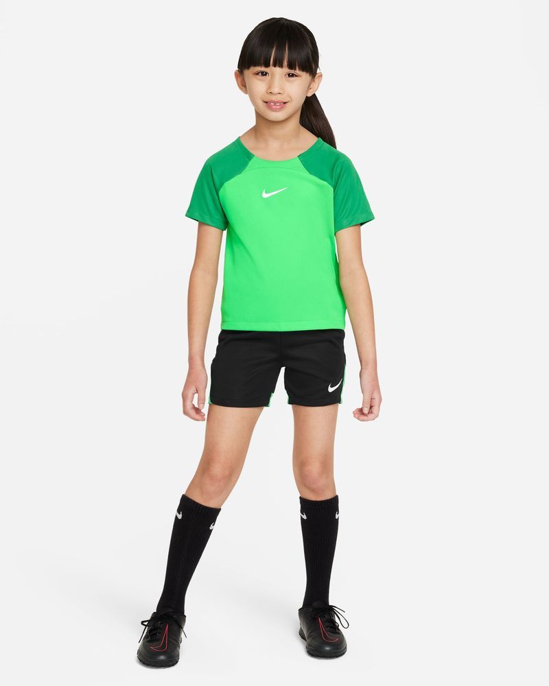 Ensemble maillot et short Nike Academy Pro Vert pour enfant