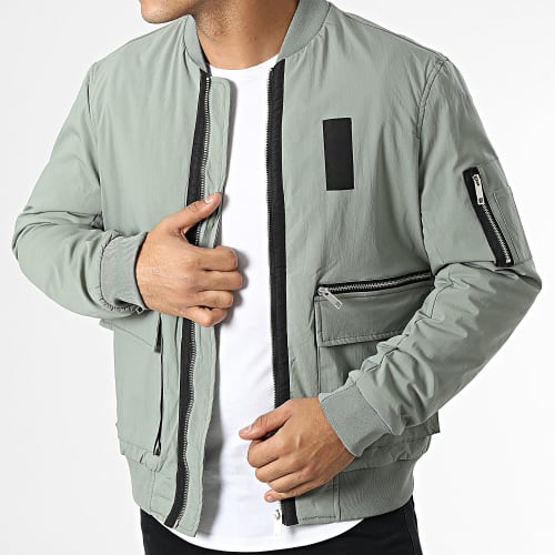 Veste Bomber Vert Clair