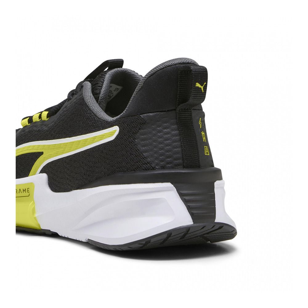 Puma PWRFRAME TR 2 - Chaussures de fitness Homme puma black/yellow burst/puma white