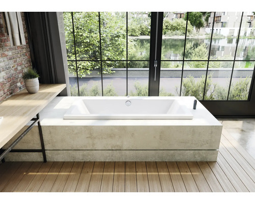 KALDEWEI CONODUO Invisible Grip 732 badkuip, 75 x 170 cm, alpinewit glanzend, antislipcoating over het gehele oppervlak, 235000011001