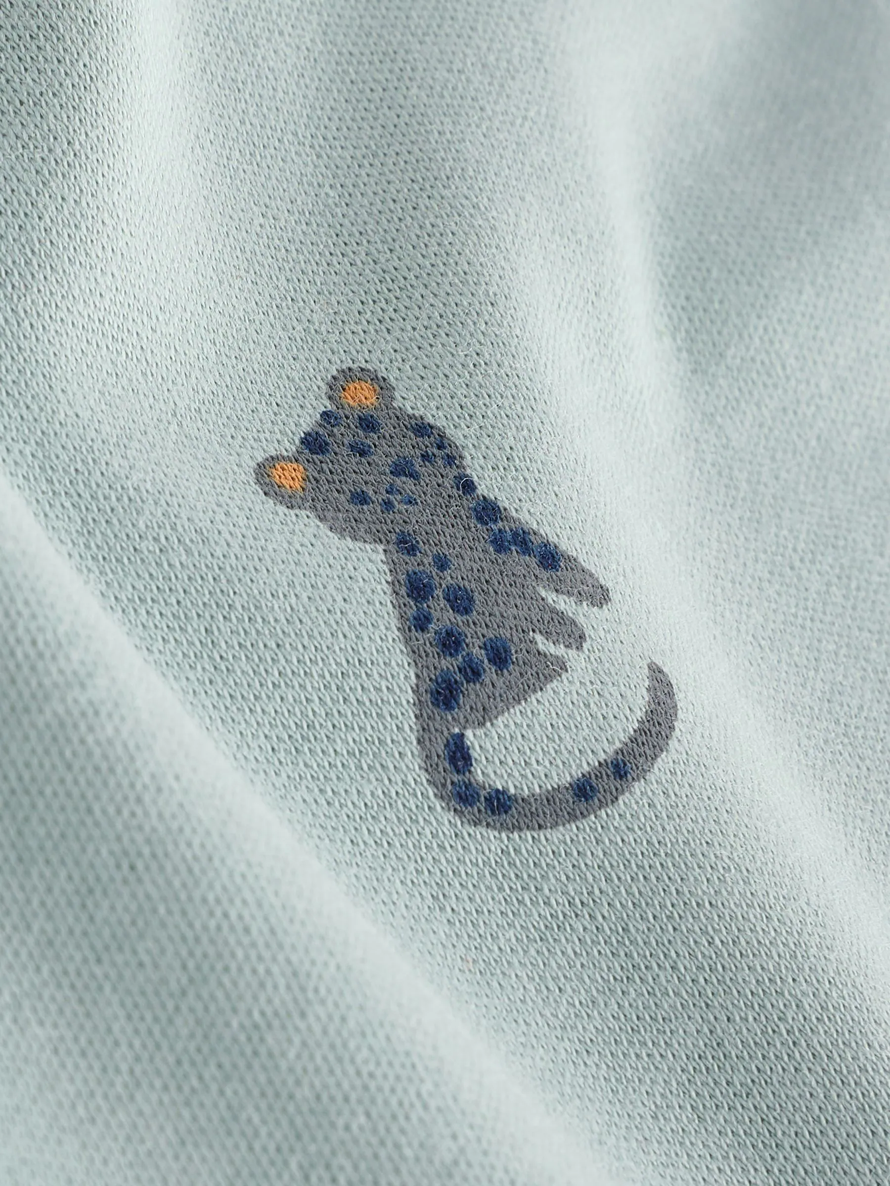 Blauwgroen - Baby 100% katoenen bodysuits verpakking van 7