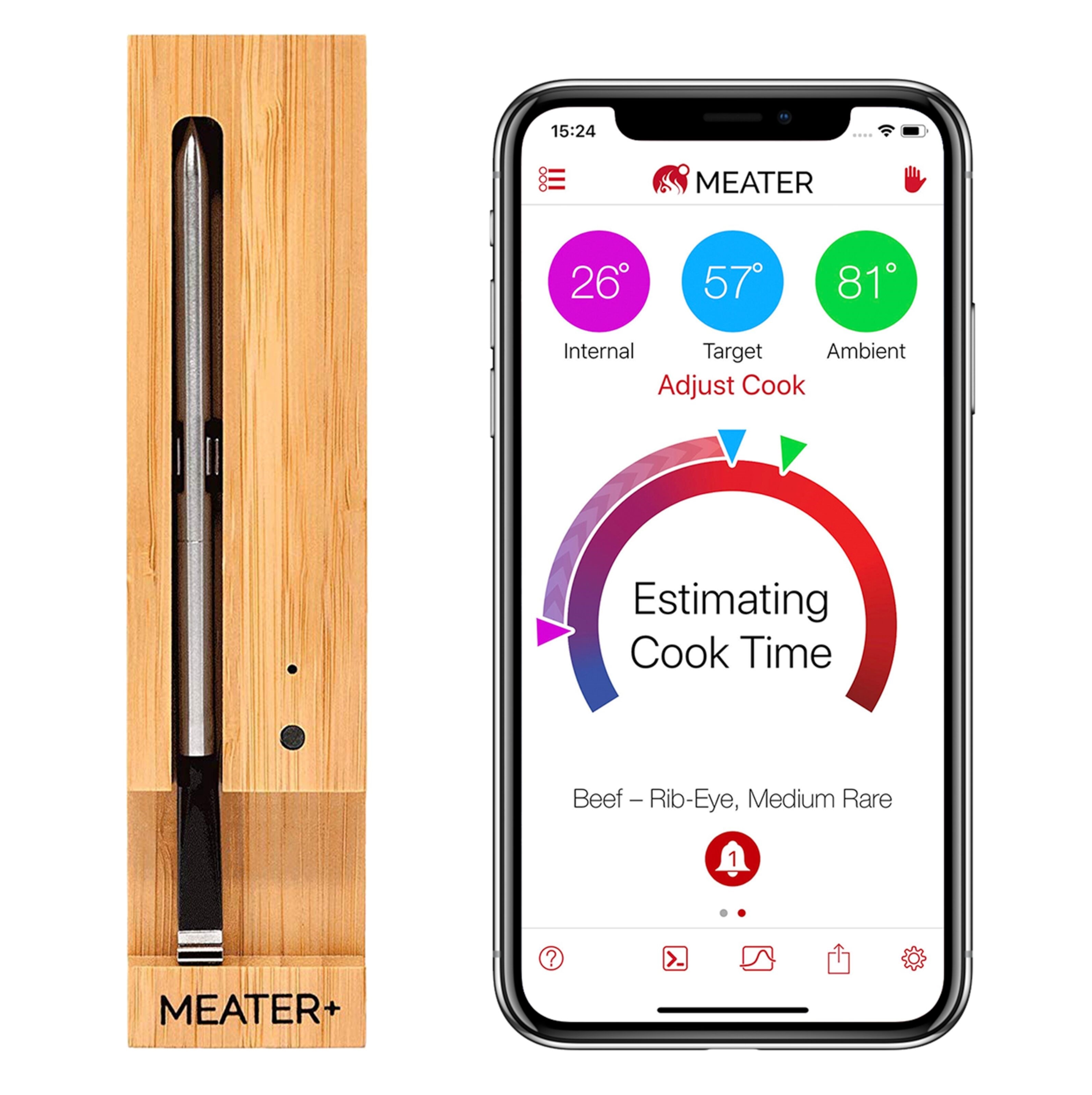 Meater + Trådløst grilltermometer og repeater for mobilen