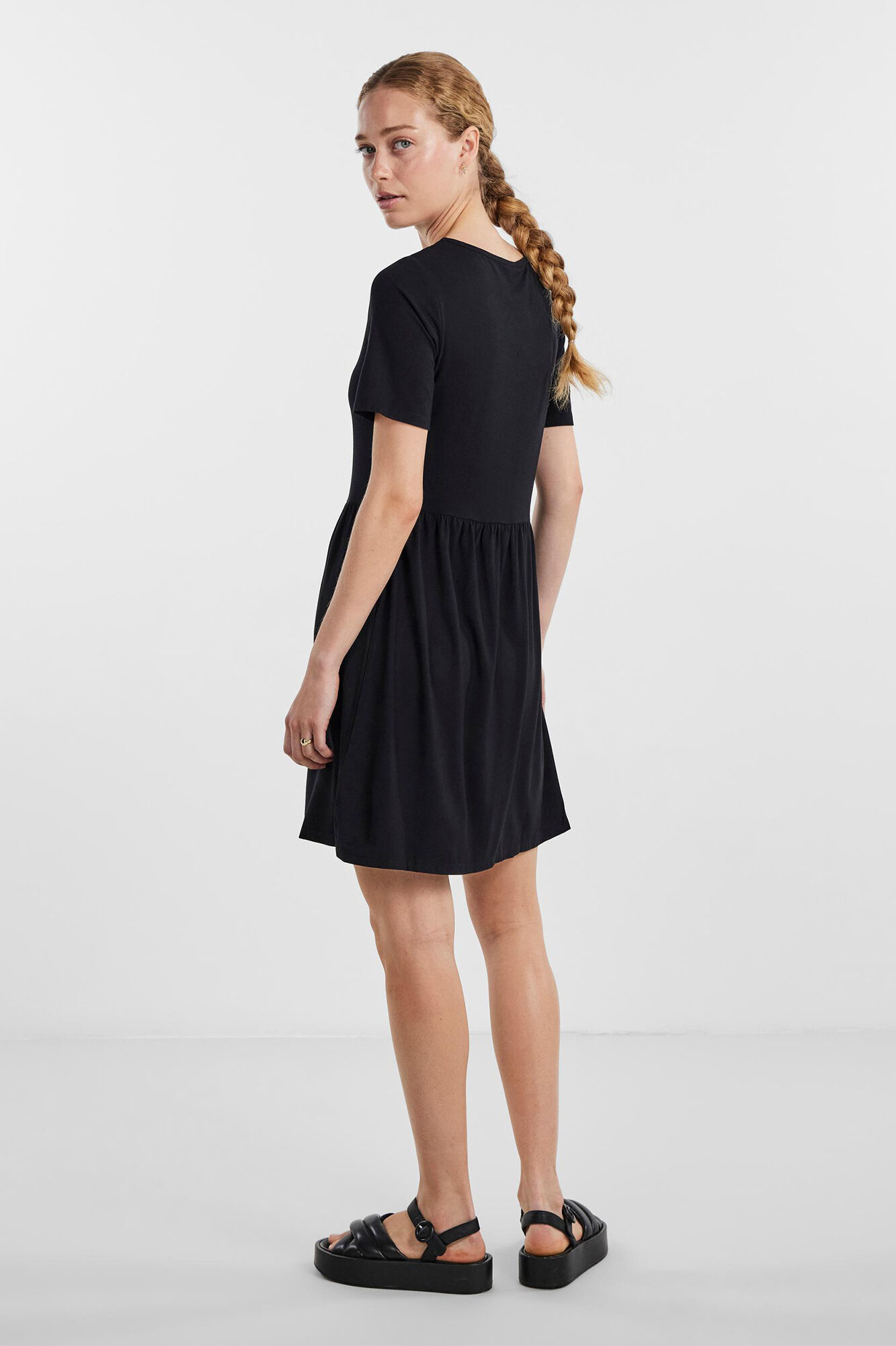 vestido camisa midi