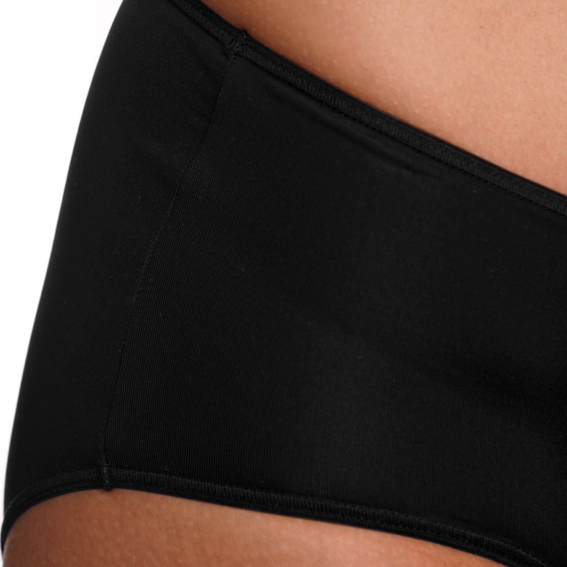 Gina Benotti 3 Damen Pantys im Basic-Look schwarz