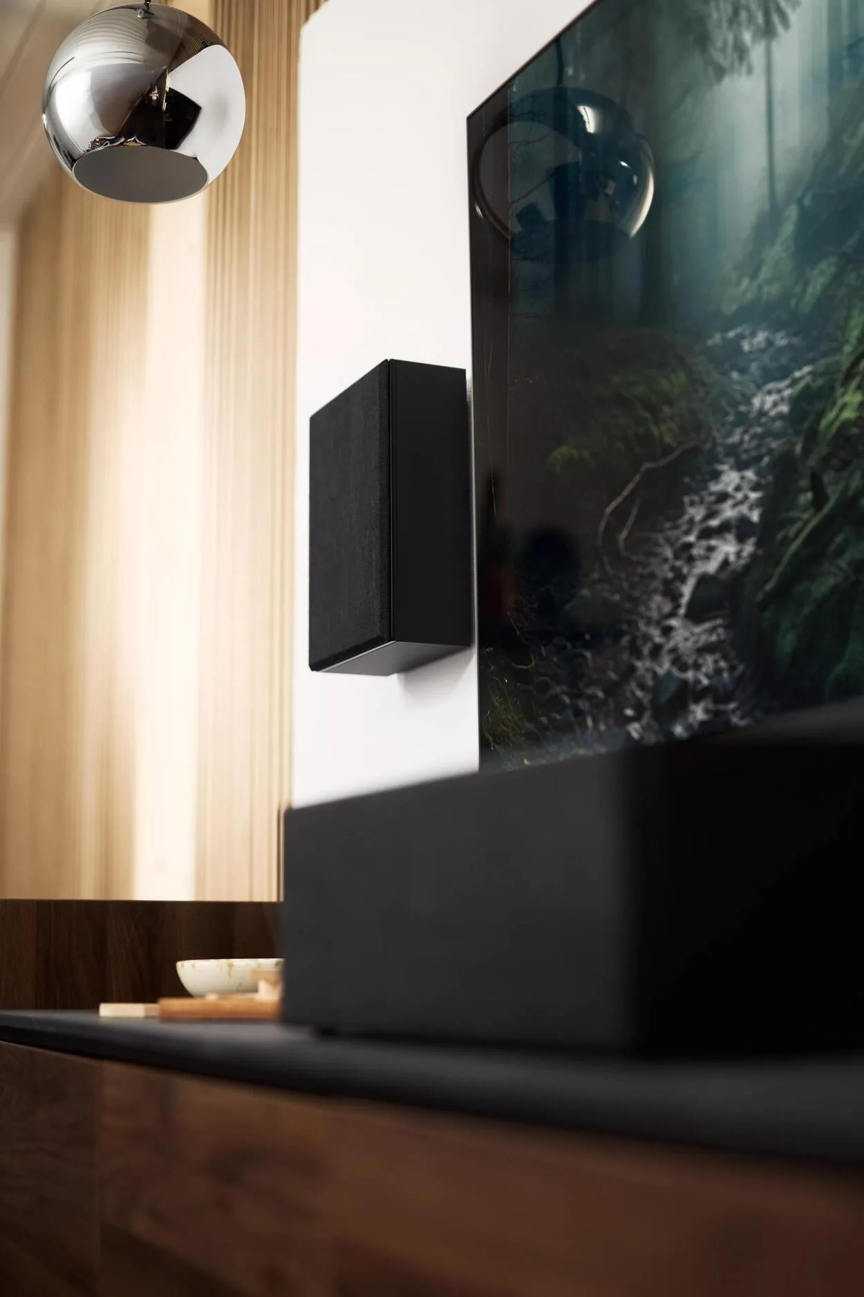 Argon Audio Forus 4 Wall Noir (la paire) Enceintes murales
