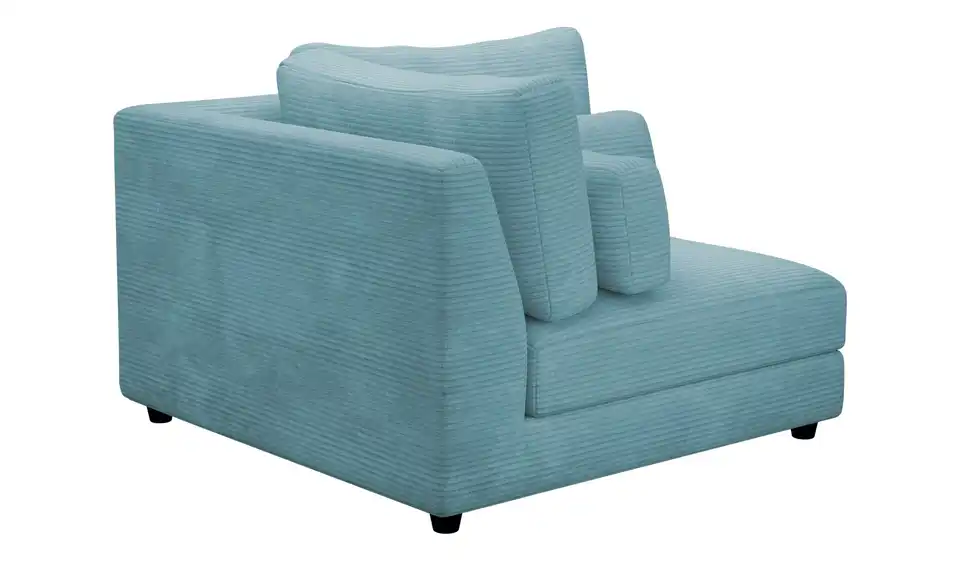 Element Branna Petrol Cordstoff Ecke