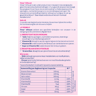 Ymea Overgang Silhouet Capsules 2x128CP
