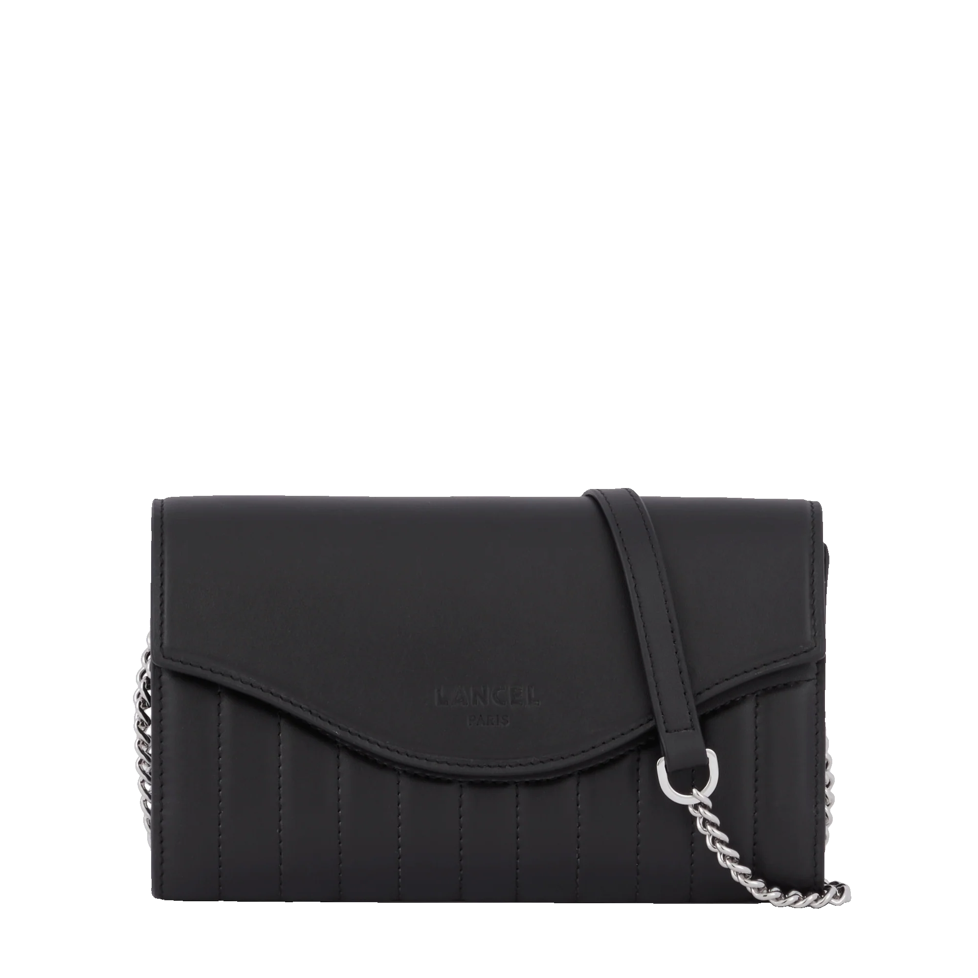 Portefeuille chaîne Rodéo de Lancel-Noir