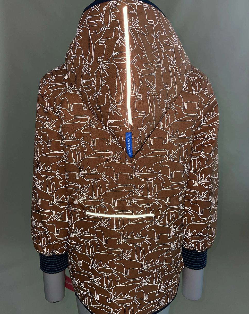 Outdoorparka 2 in 1 KAMU ICE in almond/navy