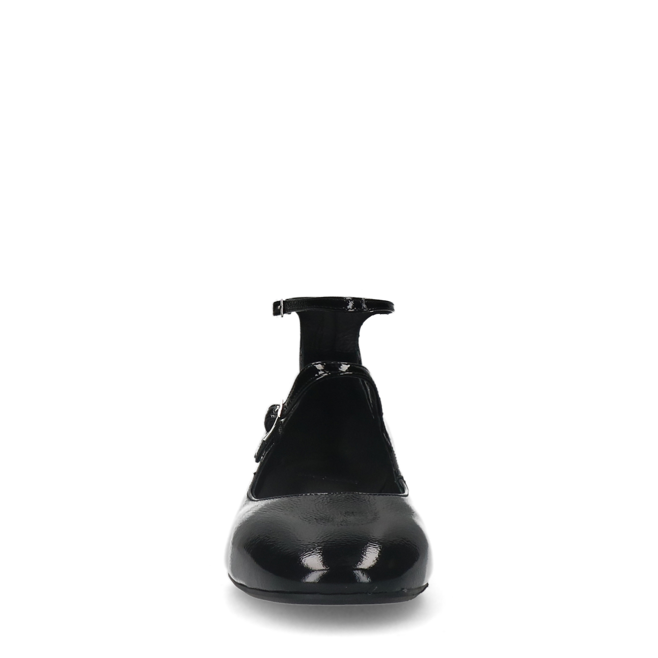Zwarte lak leren Mary Jane pumps