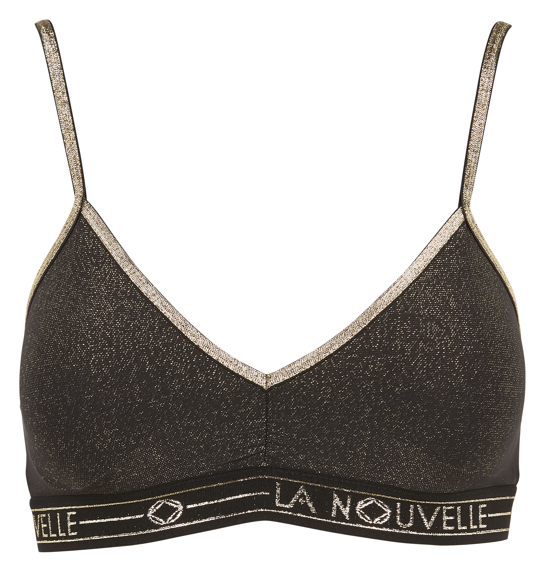 Georgia - Brassière triangle avec coques | Noir