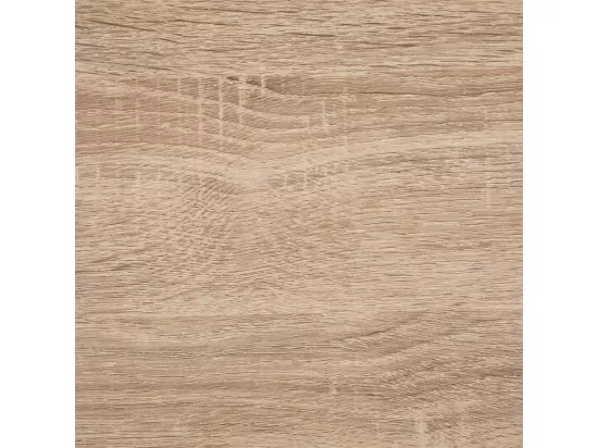 Ilot de cuisine, Meuble de cuisine en bois coloris naturel et métal noir - Longueur 95 x Profondeur 70 x Hauteur 115 cm