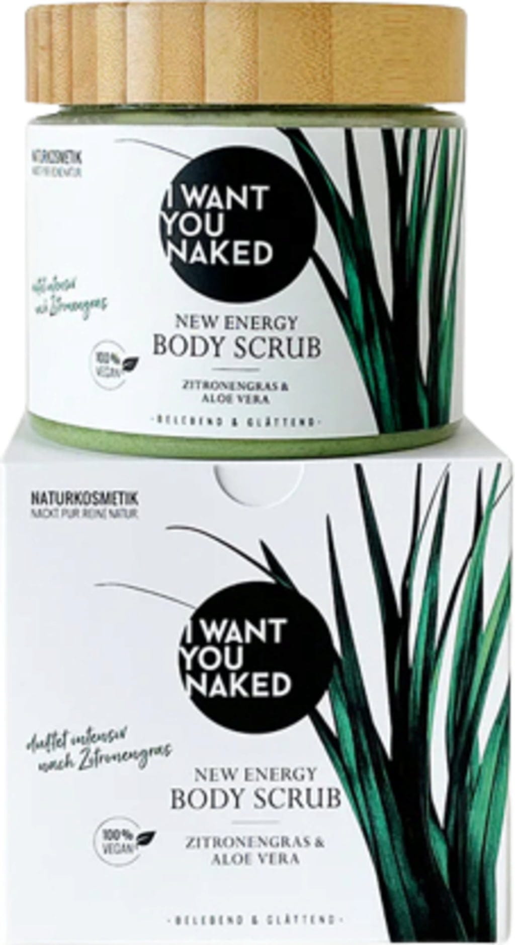 I WANT YOU NAKED  New Energy Body Scrub, 500 ml