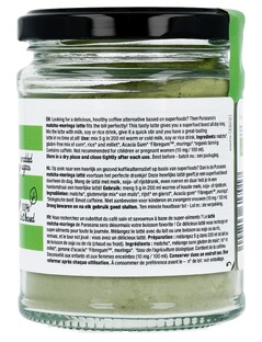 Purasana Latté Matcha & Moringa 120GR