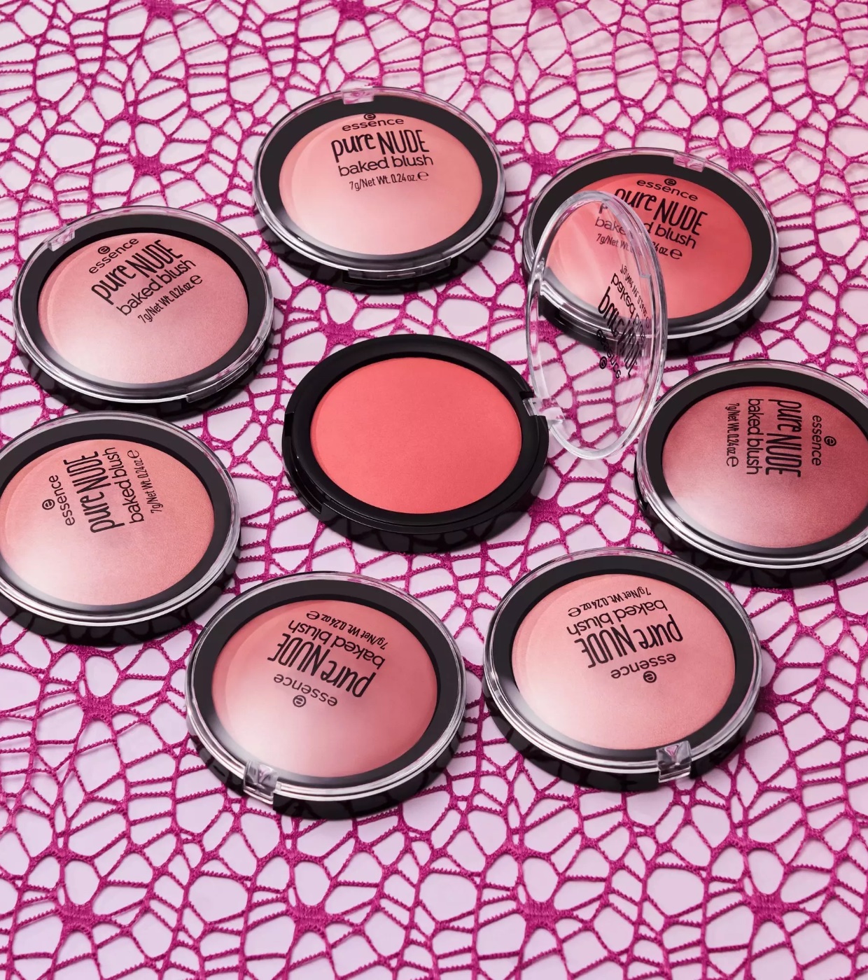 essence - Powder Blush Pure Nude - 01: Shimmery Rose