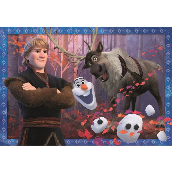 Kinderpuzzle - Die Eiskönigin 2 - Frostige Abenteuer - 2 x 24 Teile