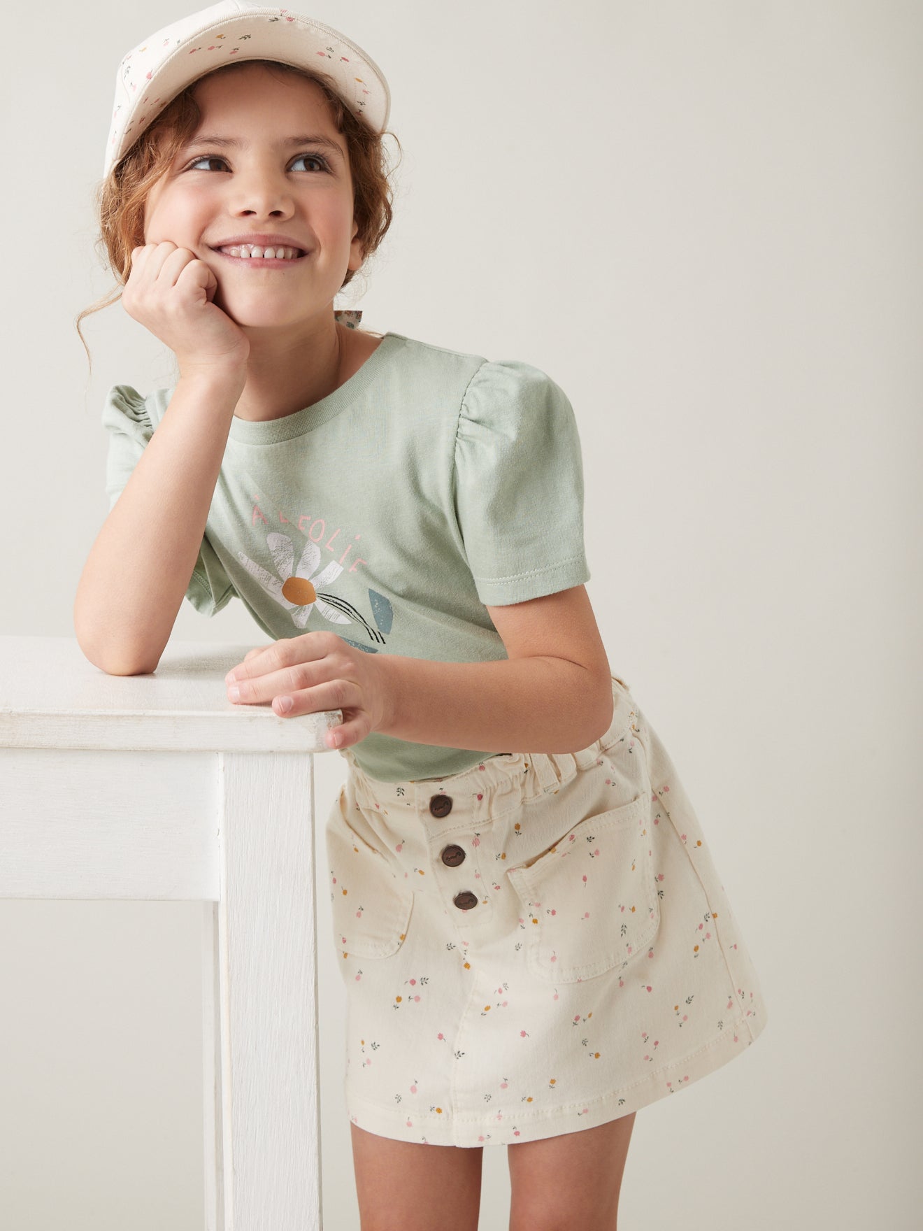 T-shirt imprimé Fille - Coton Bio