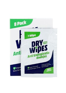 DryWipes Antitranspiratie Doekjes 8ST