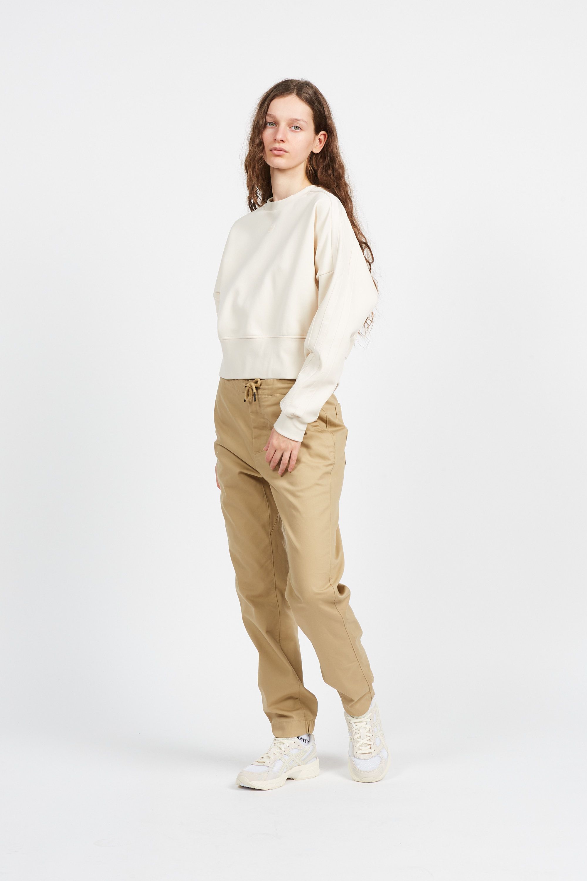 ADIDAS SWEAT ADICOLOR CONTEMPO CHUNKY Beige