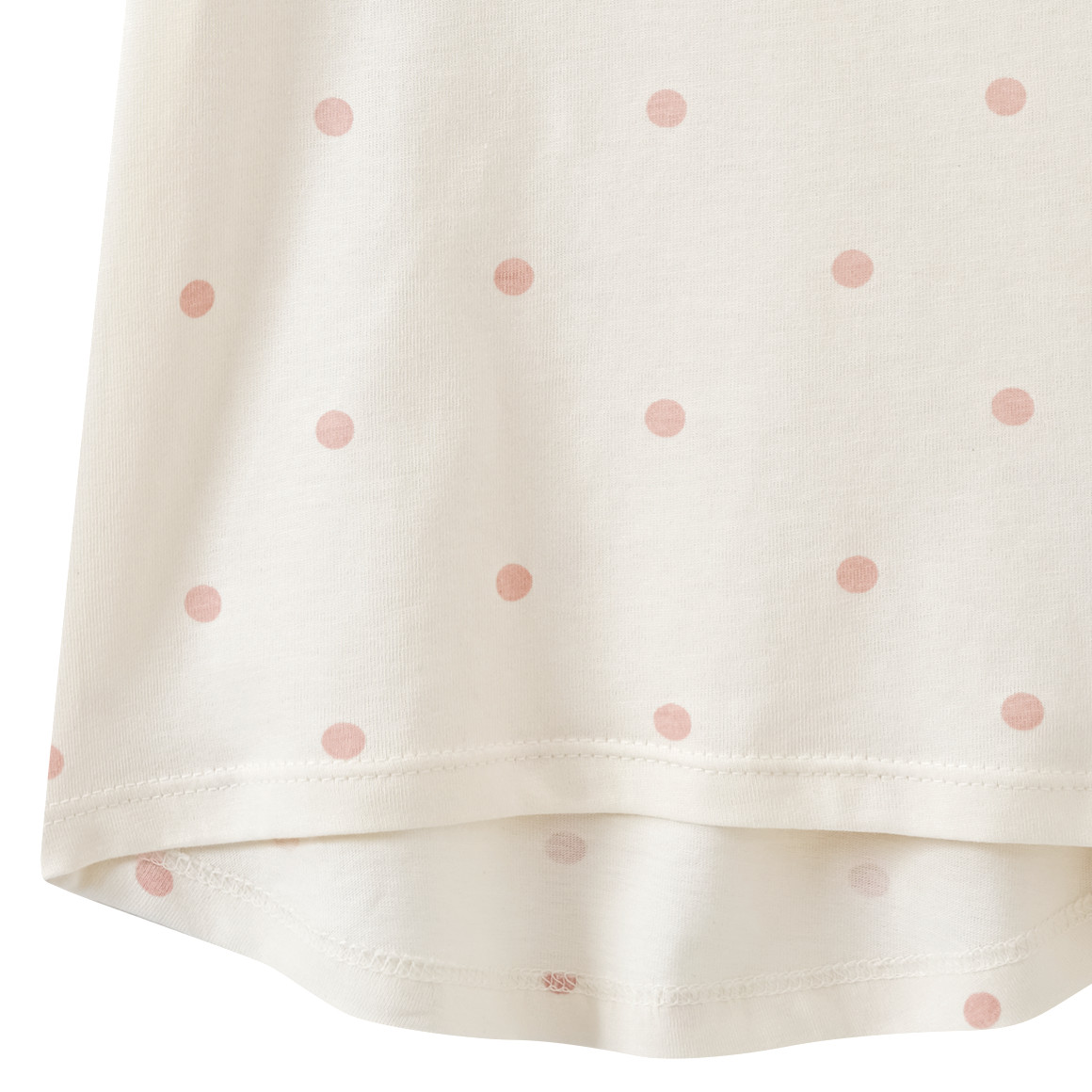 Topomini Baby T-Shirt mit Punkten weiss
