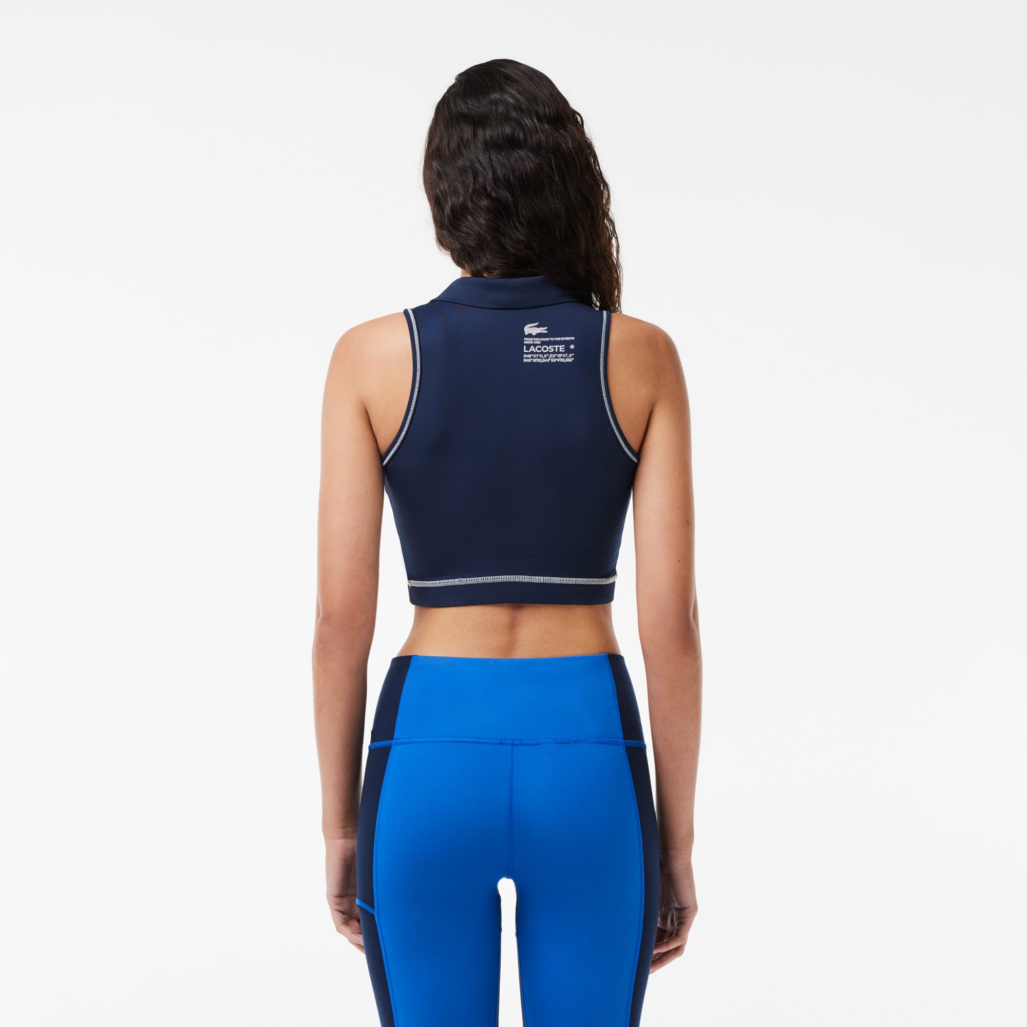 Brassière Sport inspiration polo Brassières & Leggings - Bleu - Lacoste - Femme
