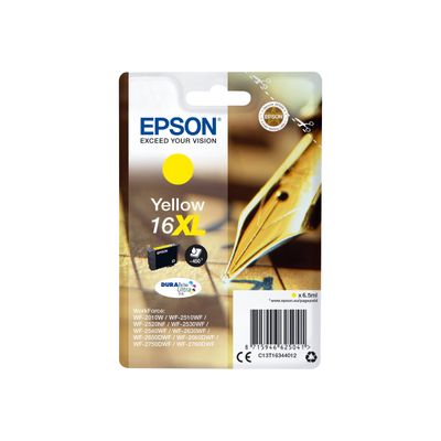 Epson 16XL Stylo Plume - jaune - cartouche d'encre originale