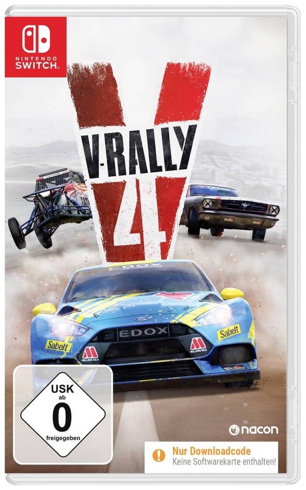 V-Rally 4(Code in Box) (DE/Multi in Game)- Nintendo Switch